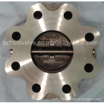 Al-Bronze C59800 Lugged Type Duo Plate Check Valve